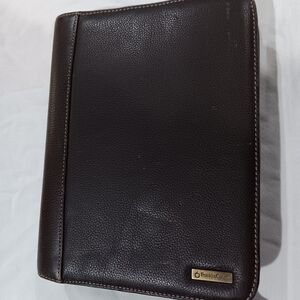 Franklin Covey Men's Black Leather Bag